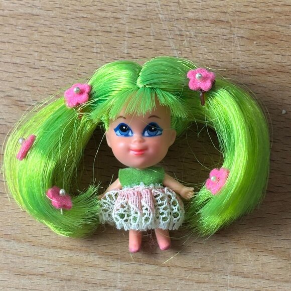 Mattel Liddle Kiddles – Kiddle Kologne “Apple Blossom” Doll in Perfume Bottle (1 - Picture 2 of 10